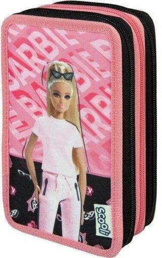 Undercover Scooli - Несесер с 3 ципа и аксесоари  Barbie