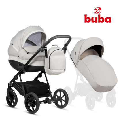BUBA  ZAZA2 2в1 бебешка количка 229 Cream