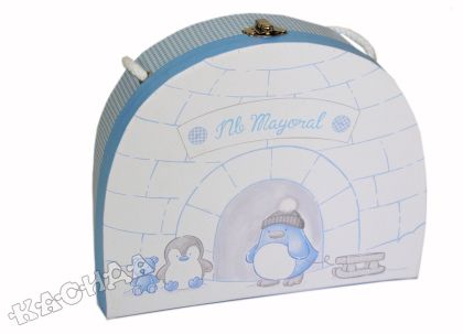 Mayoral - Бебешки гащеризон с играчка *Pinguin*