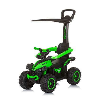  Chipolino кола за яздене с дръжка "ATV" зелена