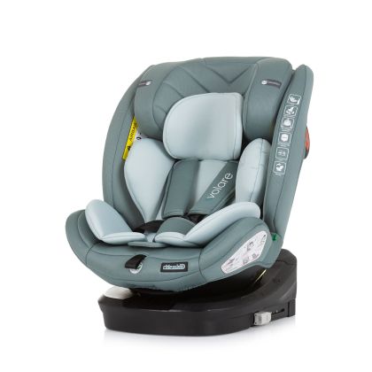 Chipolino  Стол за кола Воларе  i-SIZE 360 / 40-150 см /Зелен