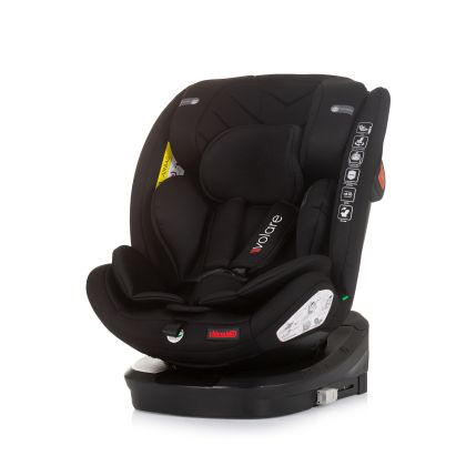 Chipolino  Стол за кола Воларе  i-SIZE 360 / 40-150 см /Обсидиан