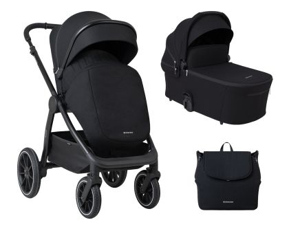 Kikka Boo Naya Комбинирана количка 2в1 Black