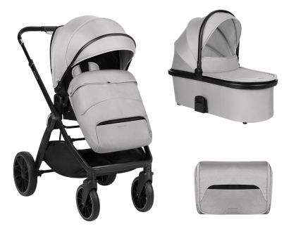 Kikka Boo Бебешка количка 2в1 Tiffany Light Grey