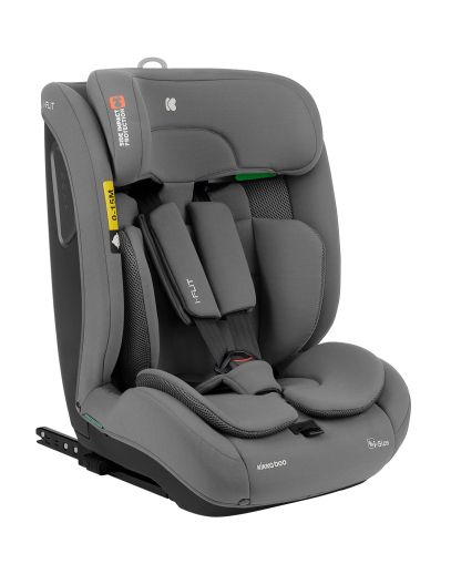 KikkaBoo Стол за кола  i-Flit i-SIZE Light Grey