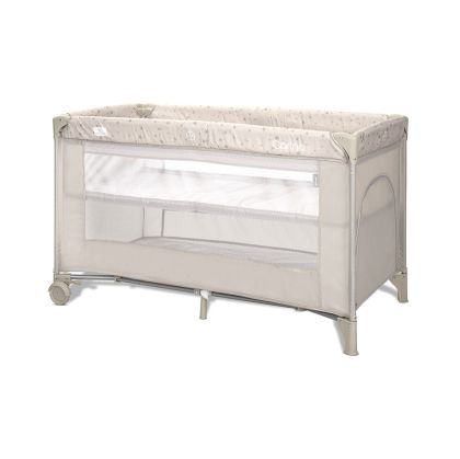 Lorelli Бебешка кошара Carina 2 нива beige stras