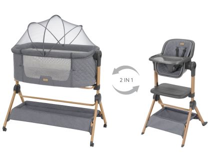 Kikka Boo SLEAT ME 2в1 кошара и столче за хранене