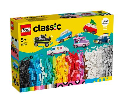 Lego Classic- Творческа кутия с превозни средства