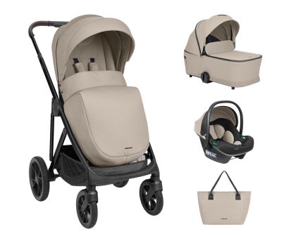 Kikka Boo Бебешка количка 3 в 1 Chiara Beige