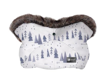 Kikka Boo Ръкавица за бебешка количка  Shiny Nylon Snow Forest