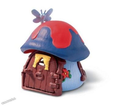Schleich - Фигурка *Къщичка на Смърф - синя* 49013
