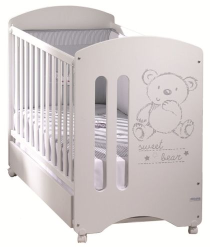 Детско дървено легло Micuna SWEET BEAR Basic 60/120 см