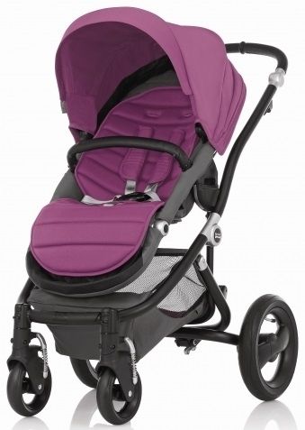 Бебешка комбинирана количка Britax Romer AFFINITY Cool Berry/Black Chassis