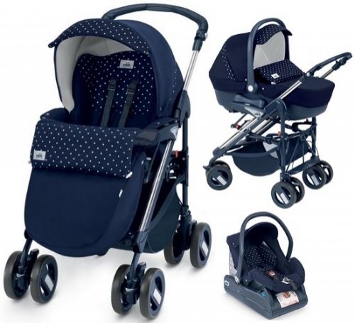 Cam - Бебешка количка 3 в 1 COMBI FAMILY 2013