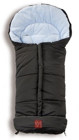 Универсално термо чувалче за бебешка количка KAISER Jooy Black/Light Blue