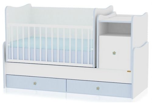 Bertoni - Детско легло-люлка TREND Plus - Blue