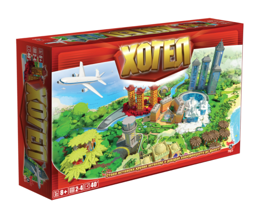 Asmodee Детска занимателна игра *ХОТЕЛ*