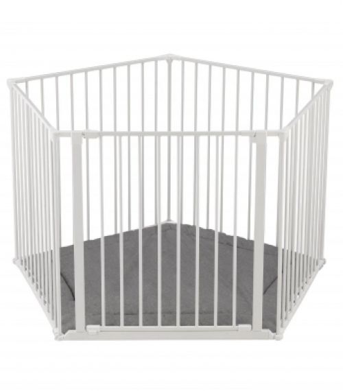 BabyDan Бебешка кошара за игра BabyDEN White