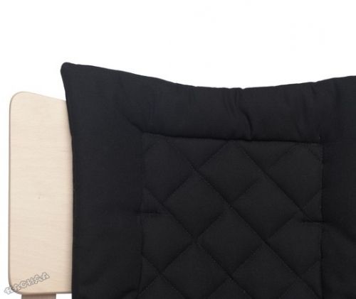 Leander - Възглавничка Cushion Black за детско столче за хранене