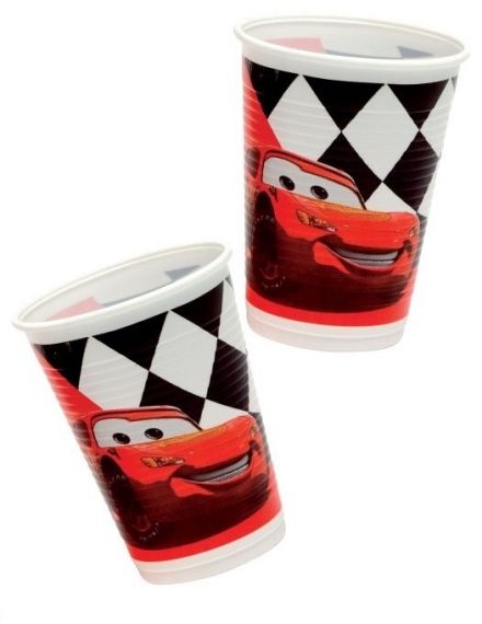 Disney Чaши за еднократна употреба 10бр - 180 мл. Cars