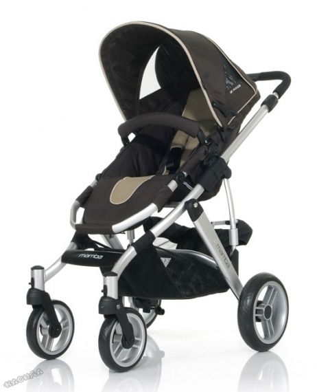 ABC Design - Бебешка количка MAMBA - Sand/Dark brown 2012