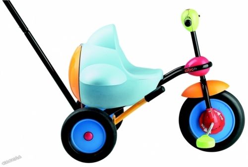 Italtrike - Детска триколка с дръжка за родителски контрол ABC Jet City