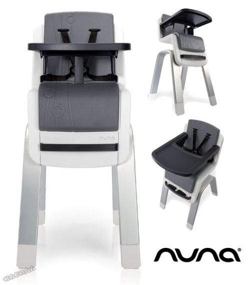 Nuna - Детско столче за хранене ZAAZ Carbon