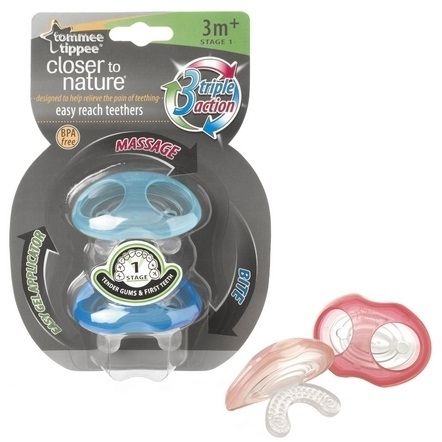 TOMMEE TIPPEE Дъвкалка за първите зъбки GUMMY Closer To Nature