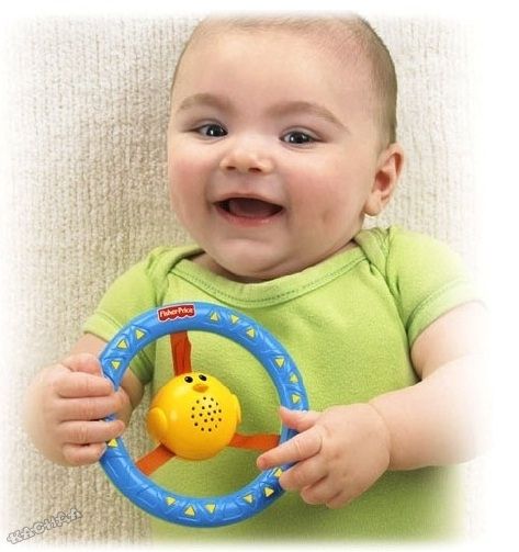 Fisher Price - Забавна дрънкалка Growing Baby™ Birdie Tweeter