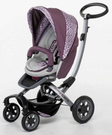 Бебешка количка 3в1 Foppapedretti MYO Violet Jungle Limited Edition