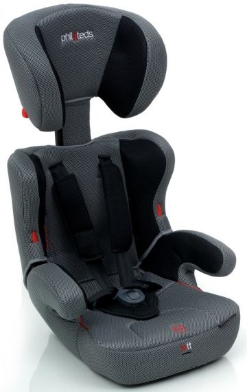 Phil&Teds Столче за кола Tott XT (9-36 кг) Black/Grey