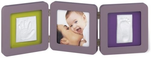 BabyART Отпечатък Double PRINT FRAME Modern Trendy Taupe&Lime&Plum