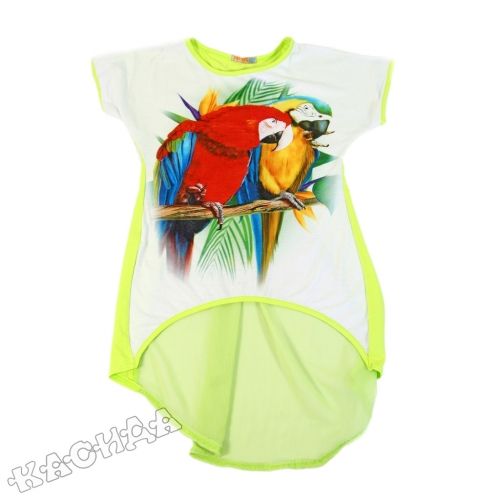 RNS - Детска туника с къс ръкав *Parrots*