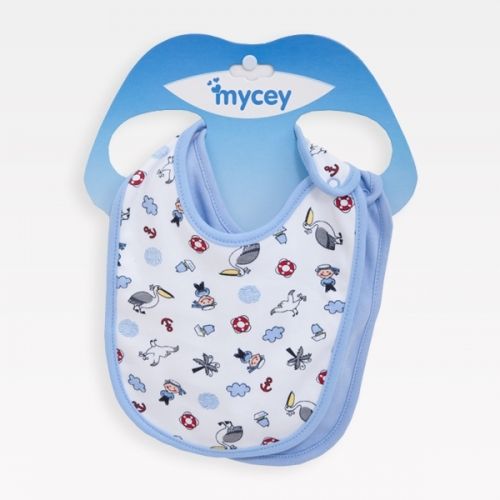 MyCey Памучни лигавници 2бр.сини