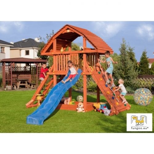 Детска площадка за игра с пързалка Fungoo Giant