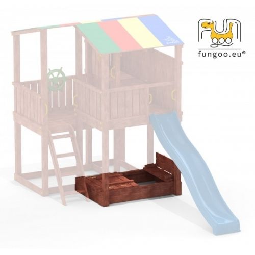 Допълнителен модул пясъчник с пейки Beach за площадка Fungoo Kingdom
