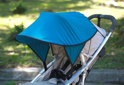 Универсален сенник за количка Smart Shade *Морски бриз* - еднолицев