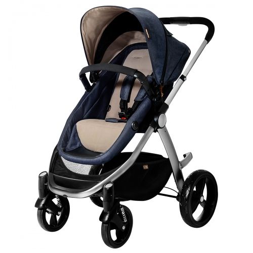 Бебешка комбинирана количка Mountain Buggy Cosmopolitan Denim/Stone