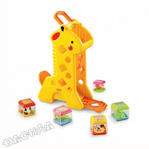 Fisher Price - Образователно жирафче с кубчета