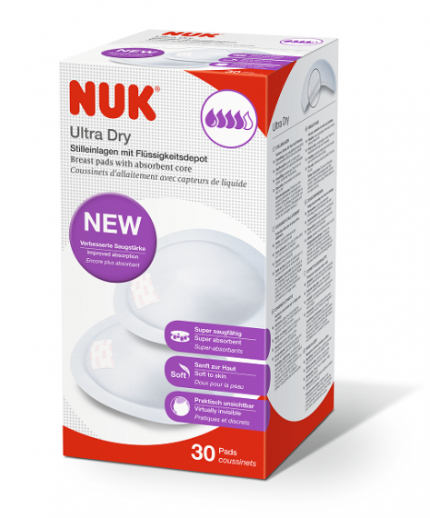 NUK Подплънки за кърмачка Classic - 30 бр.
