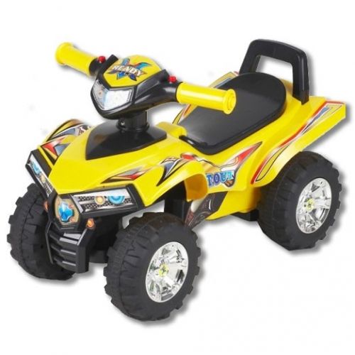 Детска кола за яздене Chipolino Ride-on ATV - Жълто