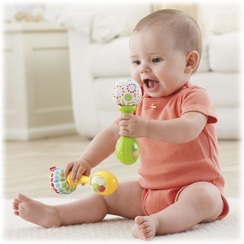Fisher Price - Бебешка дрънкалка *Маракаси*