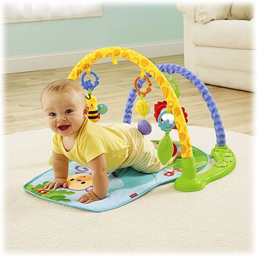 Fisher Price - Бебешка активна гимнастика Link`N Play Musical Gym