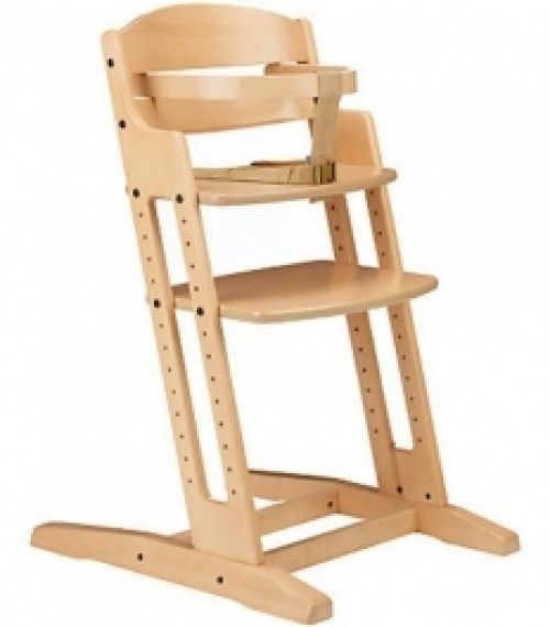 BabyDan Детско столче за хранене DanChair Natural