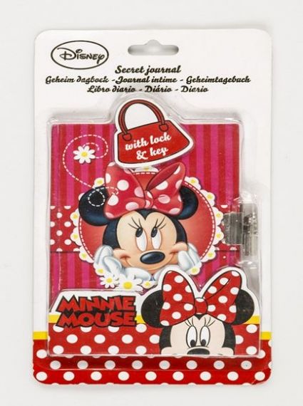 Таен дневник с катинарче Minnie Mouse Мини Маус