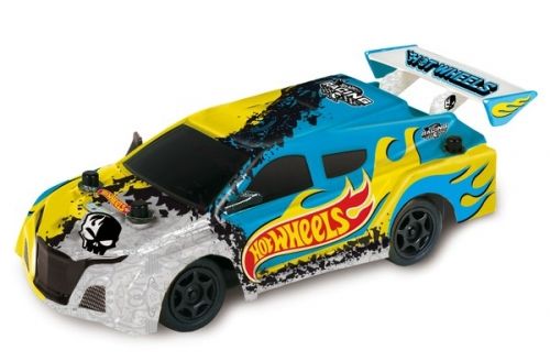 Hot Wheels - Кола с дистанционно управление RC Double Dare Blue 1:28