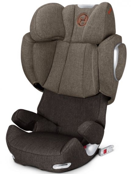 Cybex - Столче за кола Solution Q2-Fix Plus (15-36 kg.) Desert Khaki 2015