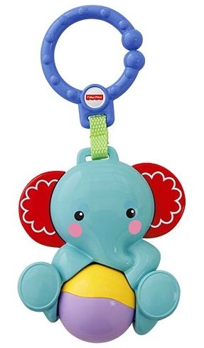 Fisher Price - Бебешка дрънкалка *Слонче*