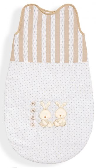 Interbaby Чувалче за спане *Две зайчета* 70 см