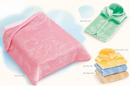 BELPLA - Бебешко одеяло-чувал Baby Sac Perla - Bear with Bicycle